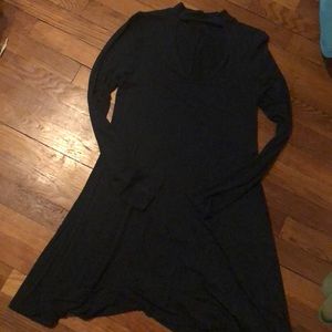 Long sleeved green dress